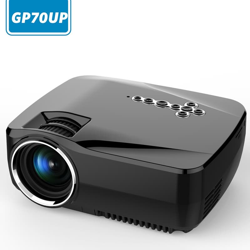 Gp70up_ Bluetooth_ WiFi_ Simplebeamer Android4_4 _8G_1G_ Mini Wireless 1200 Lumens Exceed 3D Projector